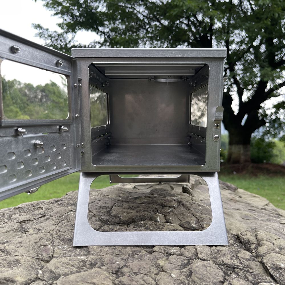 Ultralight Hot Tent Stove With - огляд і ціна Hot Tent Wood Stove With Chimney Pipe