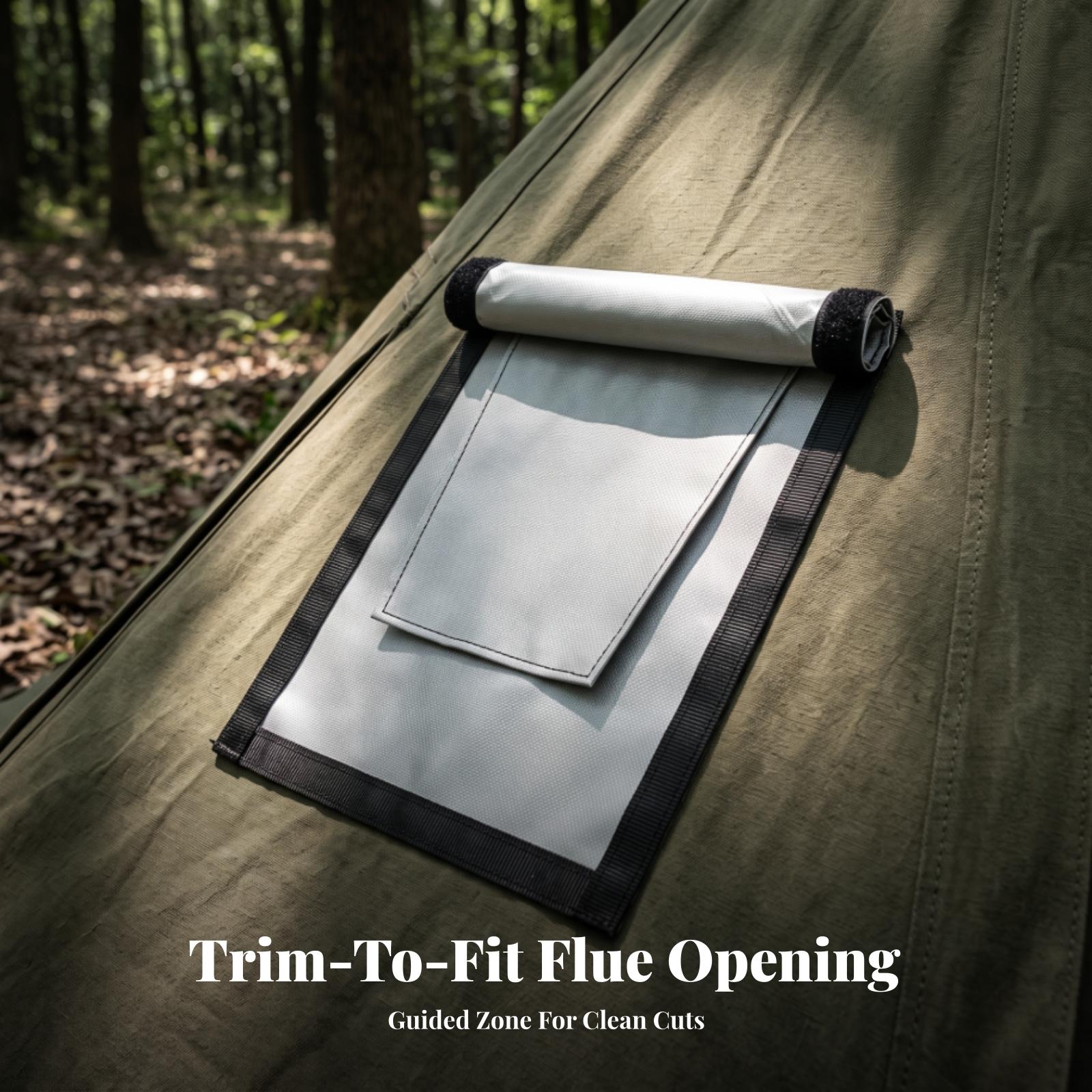 Tent Stove Jack Fireproof Sili - огляд і ціна Fireproof Stove Jack Tent Silicone