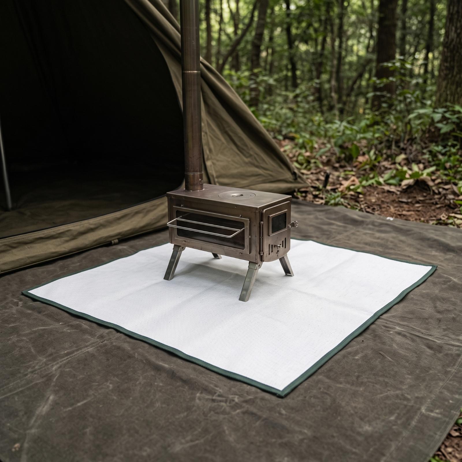 Tent Stove Jack Fireproof Sili - огляд і ціна Fireproof Stove Jack Tent Silicone