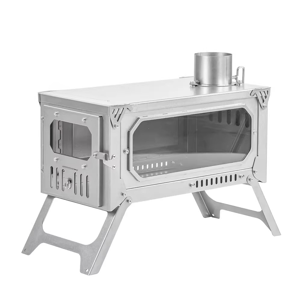 Pure Titanium Folding Wood Sto - огляд і ціна Titanium Folding Wood Stove Tent