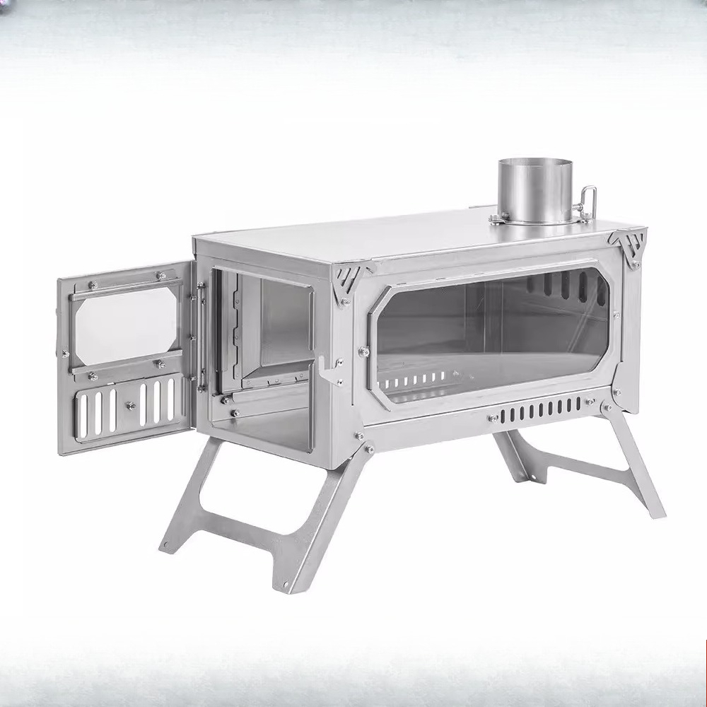 Pure Titanium Folding Wood Sto - огляд і ціна Titanium Folding Wood Stove Tent