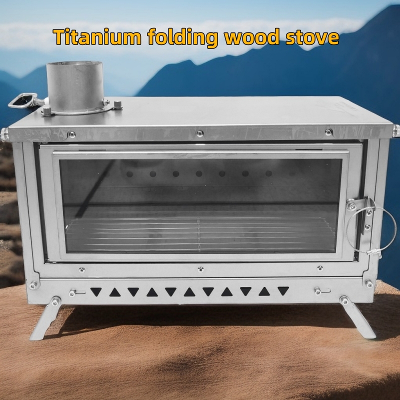 Titanium folding wood stove fo - огляд і ціна Titanium Folding Wood Stove Tent