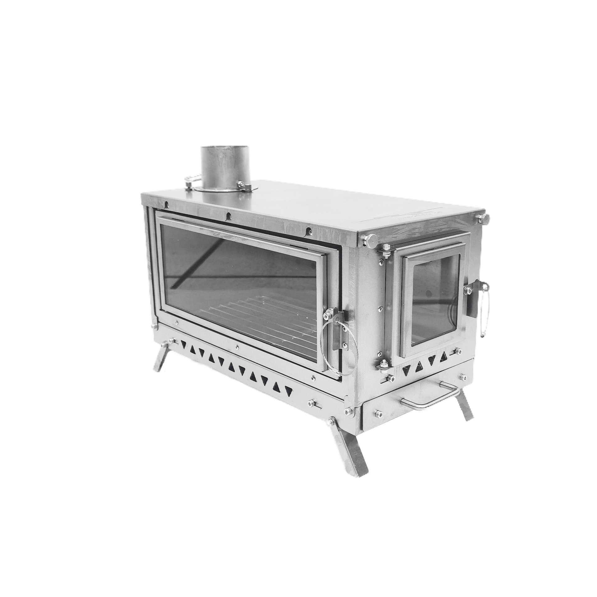 Titanium folding wood stove fo - огляд і ціна Titanium Folding Wood Stove Tent
