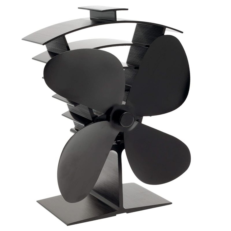 IALJ-High Temperature Wood Sto - огляд і ціна Stove Fan Heat Powered 4 Blade