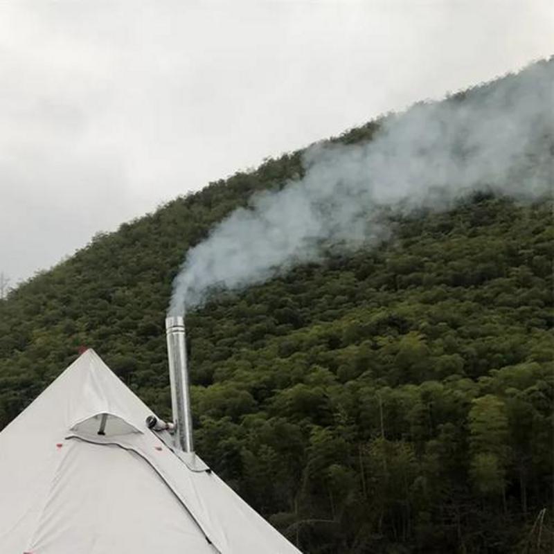 Stove Chimney Pipe Stainless S - огляд і ціна Hot Tent Wood Stove With Chimney Pipe