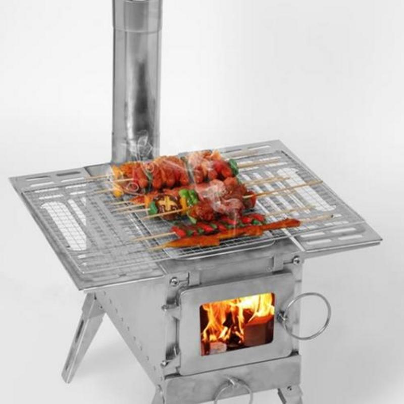 Stove Chimney Pipe Stainless S - огляд і ціна Hot Tent Wood Stove With Chimney Pipe