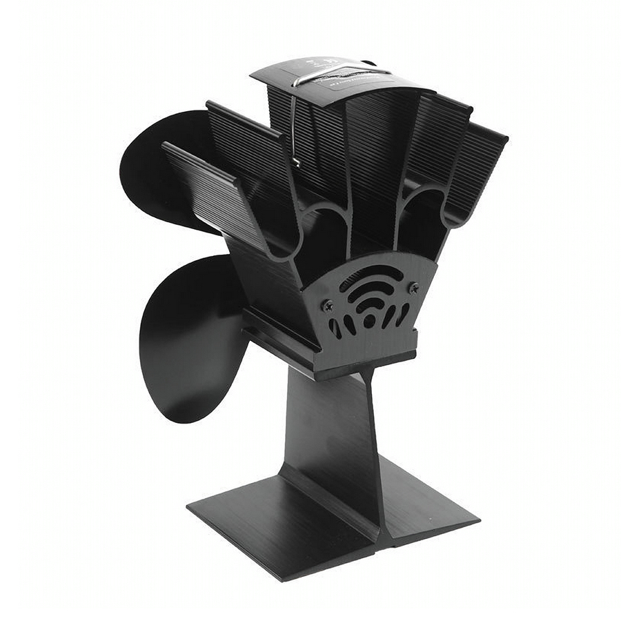 Mini 4 Blade Heat Powered Stov - огляд і ціна Stove Fan Heat Powered 4 Blade