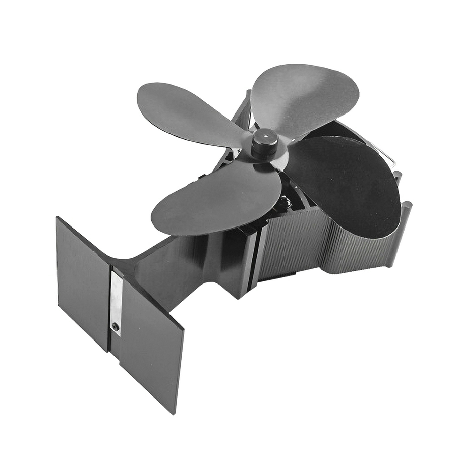 Mini 4 Blade Heat Powered Stov - огляд і ціна Stove Fan Heat Powered 4 Blade
