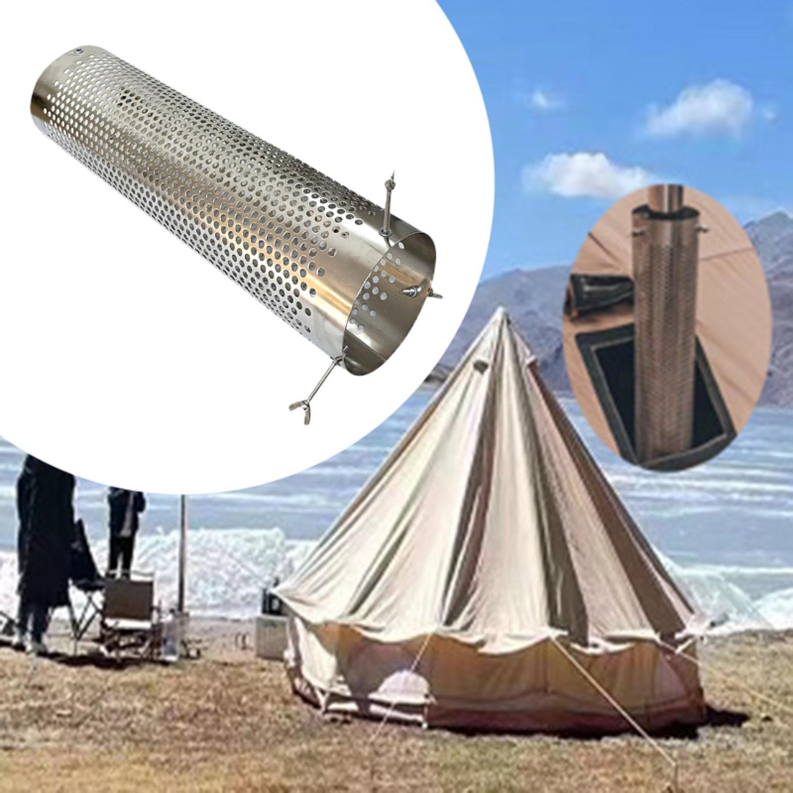 Tent Chimney Pipe Chimney Guar - огляд і ціна Tent Stove Pipe Spark Arrestor Cap