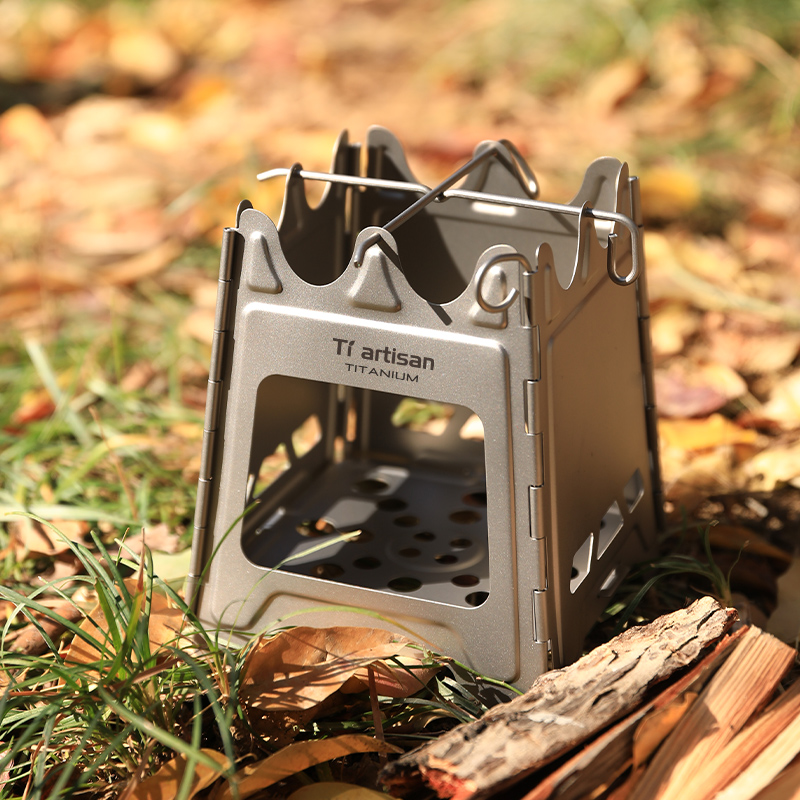 Tiartisan Outdoor Pure Titaniu - огляд і ціна Titanium Folding Wood Stove Tent