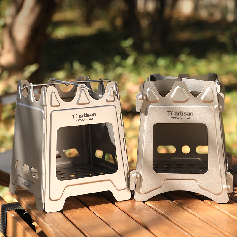 Tiartisan Outdoor Pure Titaniu - огляд і ціна Titanium Folding Wood Stove Tent