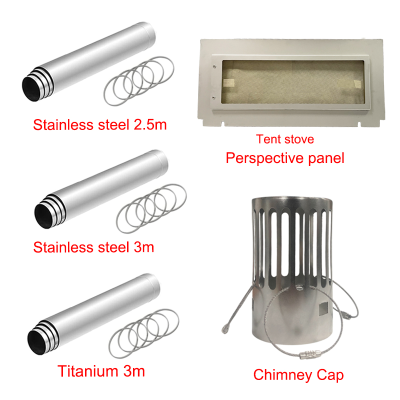 Camping Wood Stove Chimney Cap - огляд і ціна Tent Stove Pipe Spark Arrestor Cap