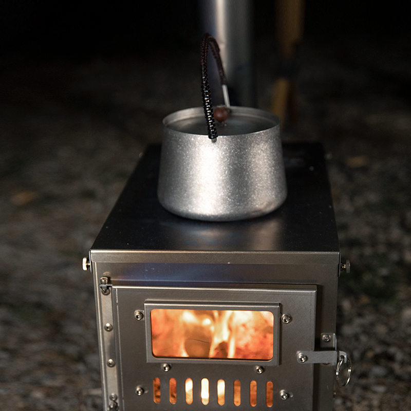 Titanium Outdoor Camping Tent  - огляд і ціна Titanium Folding Wood Stove Tent