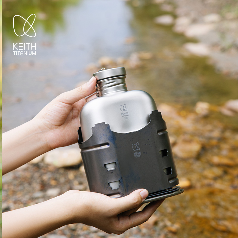 Keith All-in-One Titanium Camp - огляд і ціна Ultralight Titanium Wood Stove Backpack