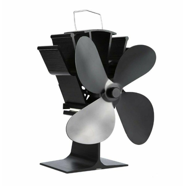 4-Blade Heat Powered Stove Fan - огляд і ціна Stove Fan Heat Powered 4 Blade