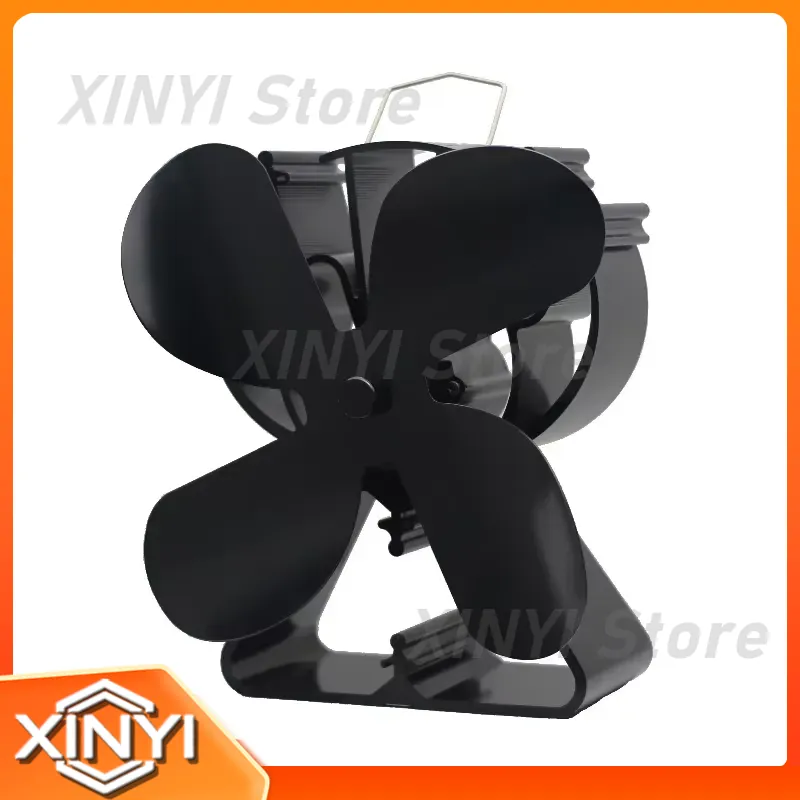 4-blade Eco Friendly Silent Fi - огляд і ціна Stove Fan Heat Powered 4 Blade
