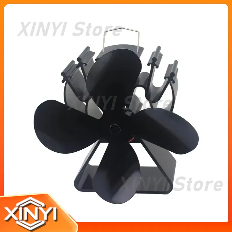 4-blade Eco Friendly Silent Fi - огляд і ціна Stove Fan Heat Powered 4 Blade