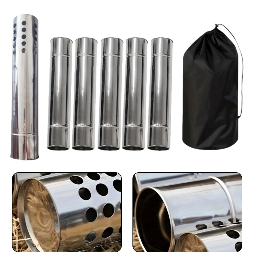 /Wood /Stove /Chimney Pipe Kit - огляд і ціна Hot Tent Wood Stove With Chimney Pipe