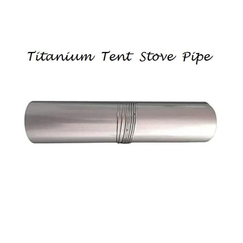 Titanium Tent Stove Pipe Wood  - огляд і ціна Hot Tent Wood Stove With Chimney Pipe