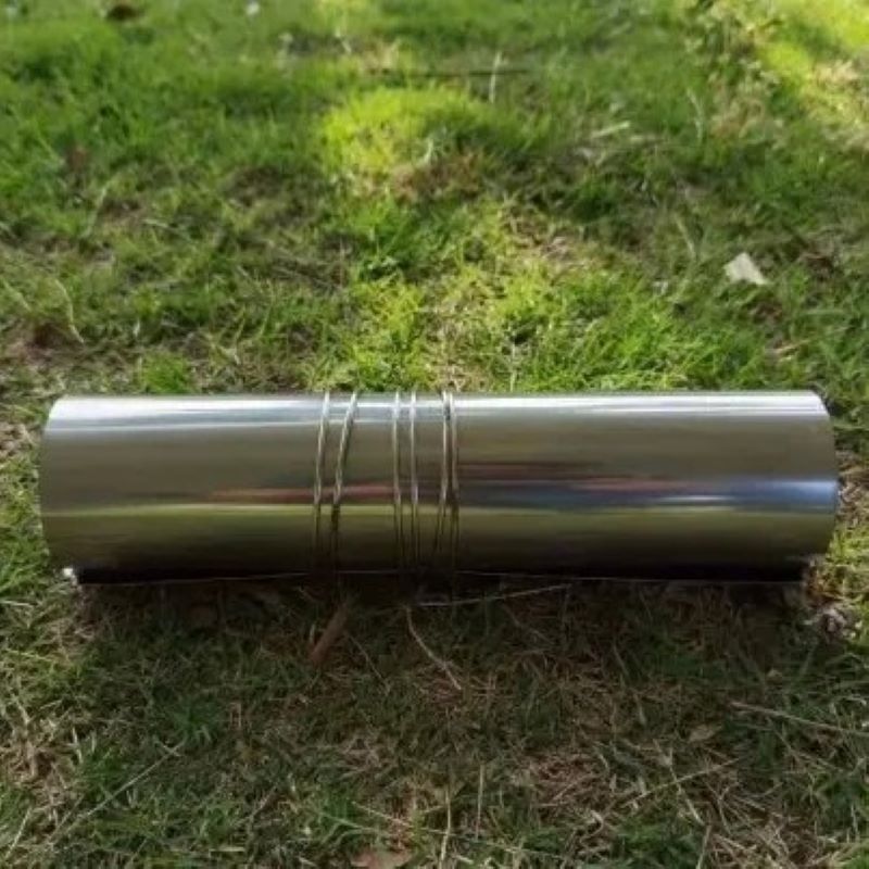 Titanium Tent Stove Pipe Wood  - огляд і ціна Hot Tent Wood Stove With Chimney Pipe