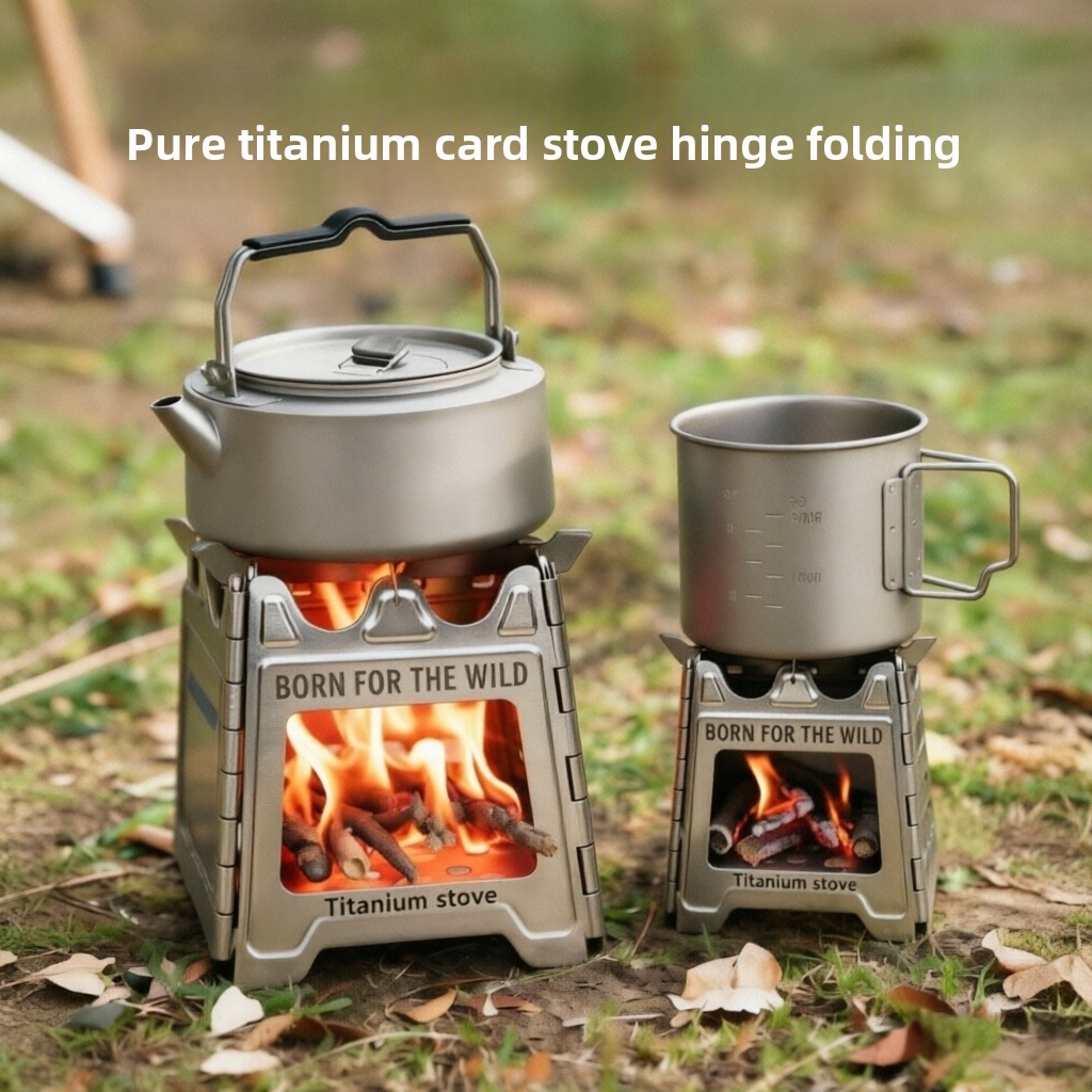 TiForge Compact Folding Titani - огляд і ціна Titanium Folding Wood Stove Tent