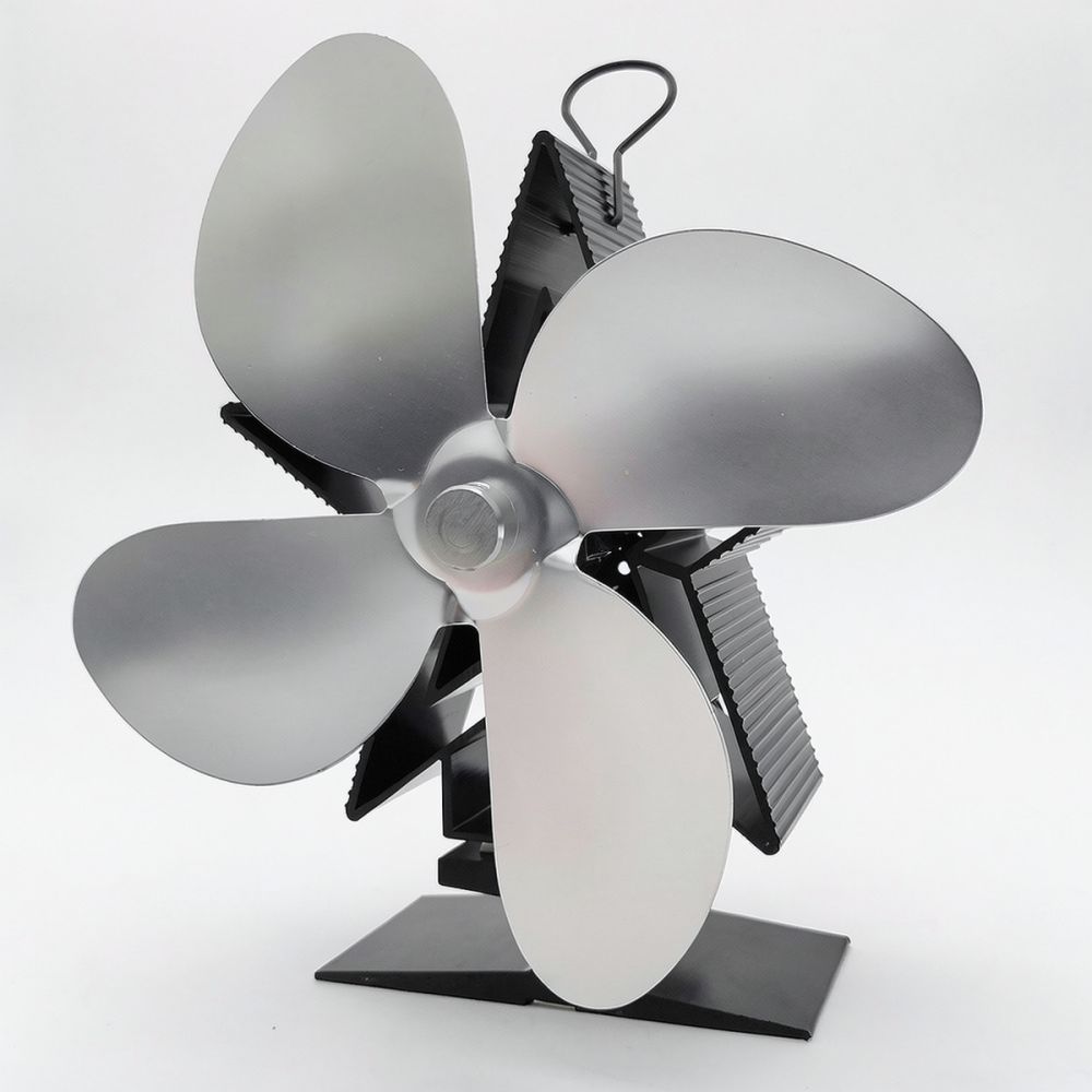 Silent Heat Powered Stove Fan  - огляд і ціна Stove Fan Heat Powered 4 Blade