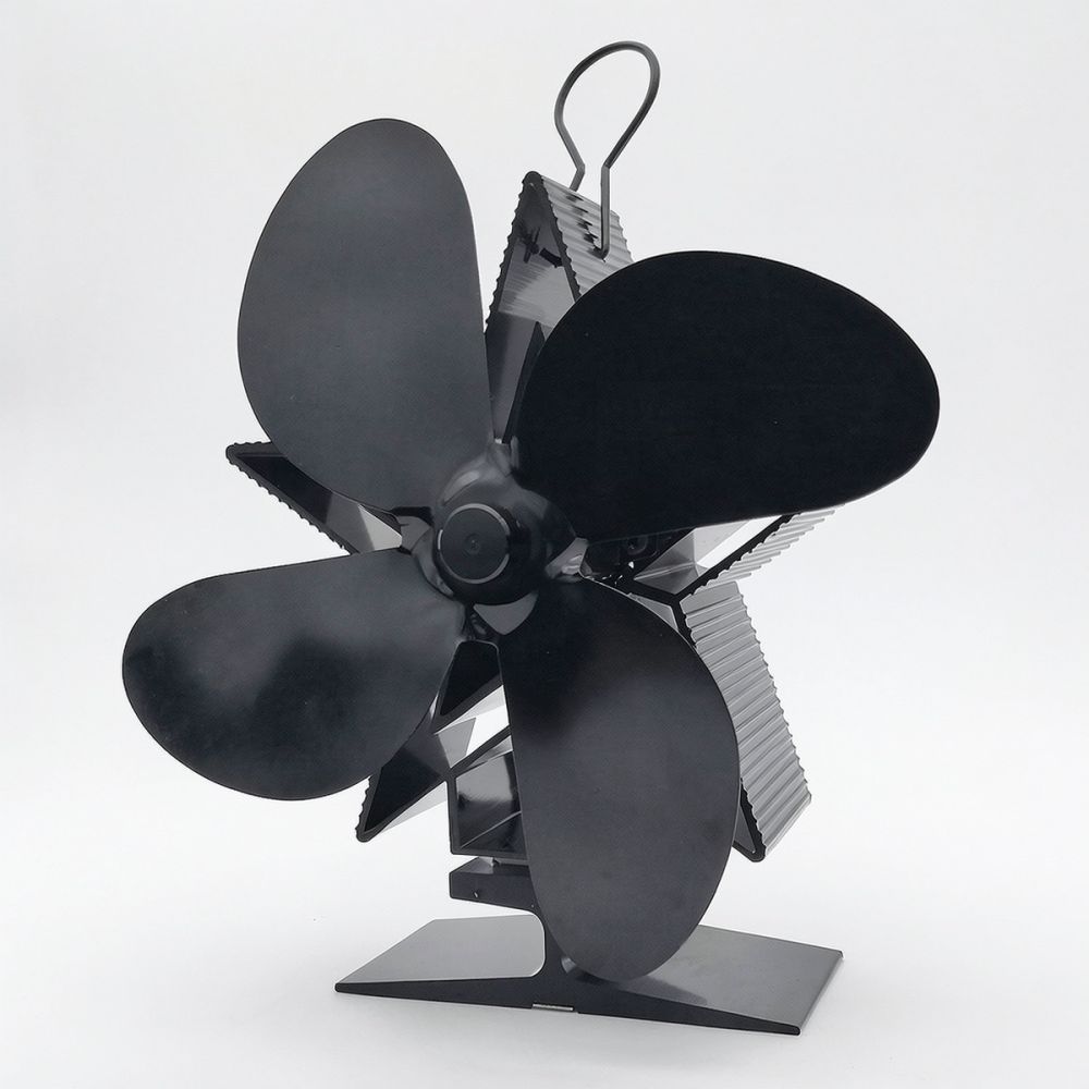 Silent Heat Powered Stove Fan  - огляд і ціна Stove Fan Heat Powered 4 Blade