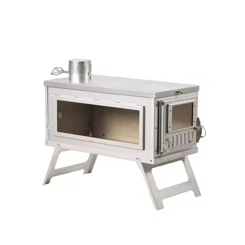 Portable Titanium Tent Stove F - огляд і ціна Titanium Folding Wood Stove Tent
