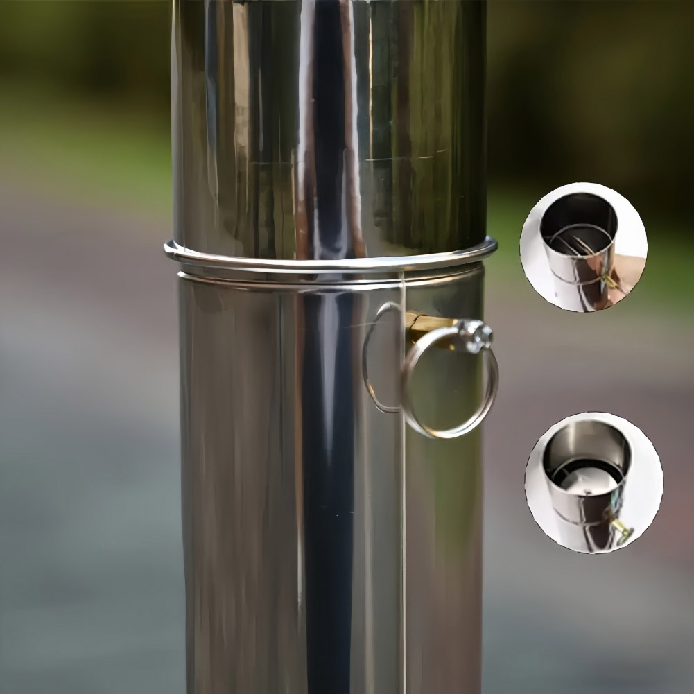 /Wood /Stove /Chimney Pipe Kit - огляд і ціна Hot Tent Wood Stove With Chimney Pipe
