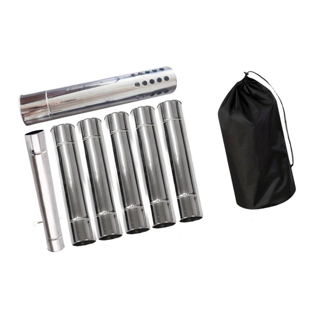 /Wood /Stove /Chimney Pipe Kit - огляд і ціна Hot Tent Wood Stove With Chimney Pipe