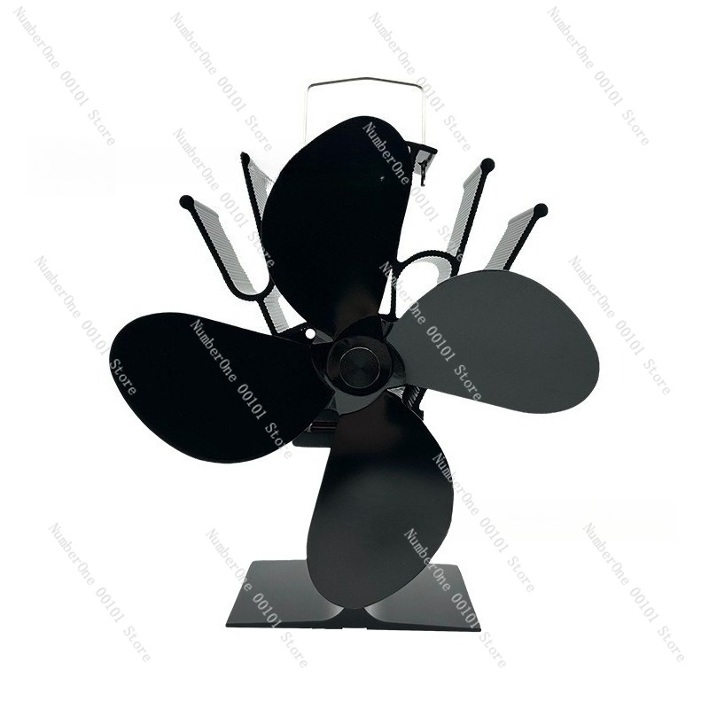 4 Blade Heat Powered Stove Fan - огляд і ціна Stove Fan Heat Powered 4 Blade