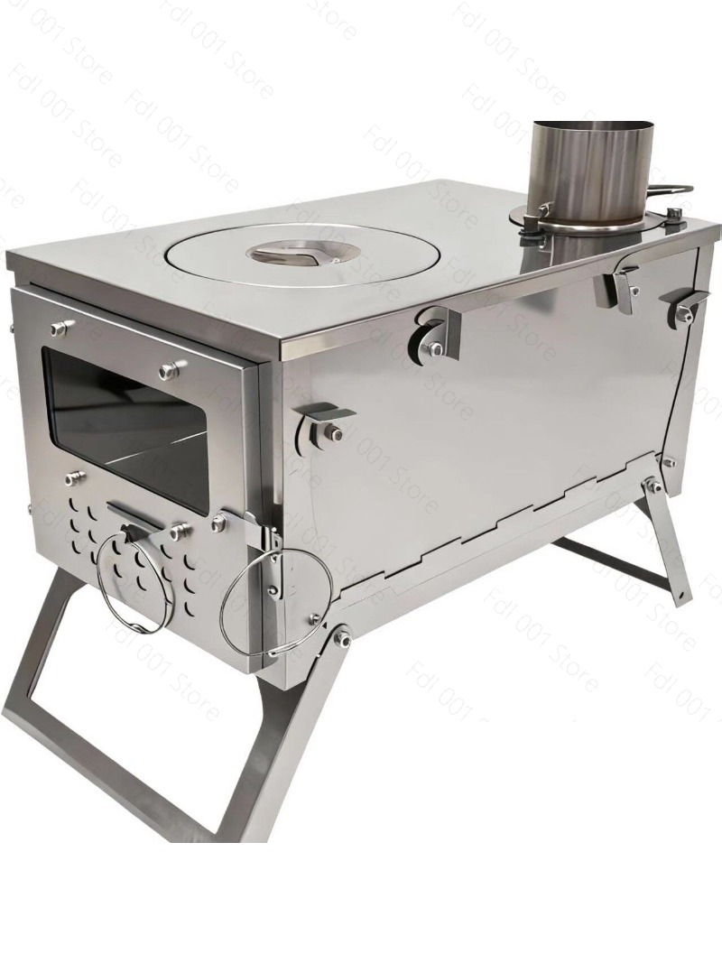 2026 Pure Titanium Folding Woo - огляд і ціна Titanium Folding Wood Stove Tent