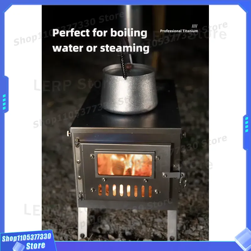 Ultra Light Titanium Wood Stov - огляд і ціна Ultralight Titanium Wood Stove Backpack