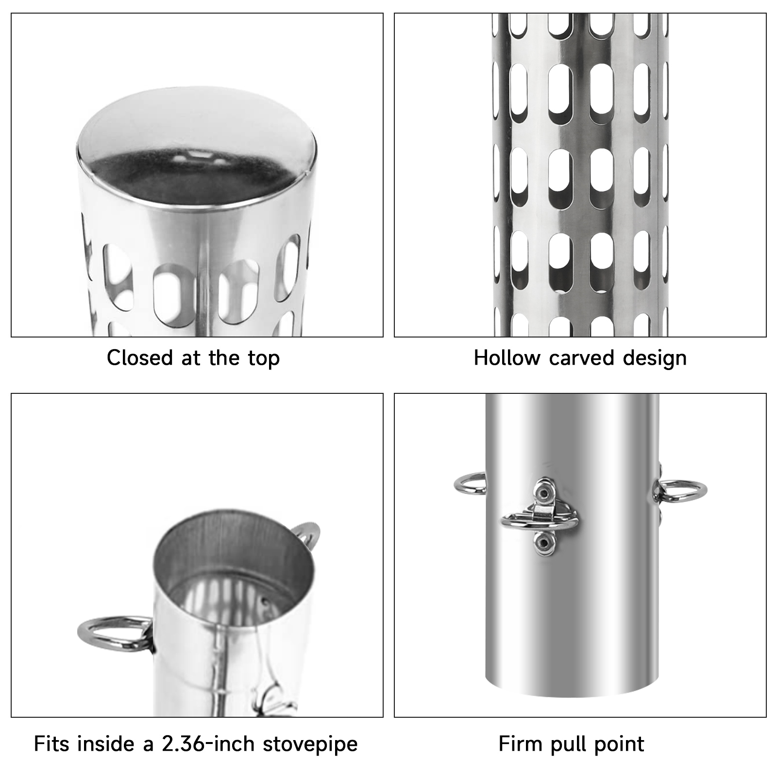 Camping Tent Stove Chimney Par - огляд і ціна Tent Stove Pipe Spark Arrestor Cap